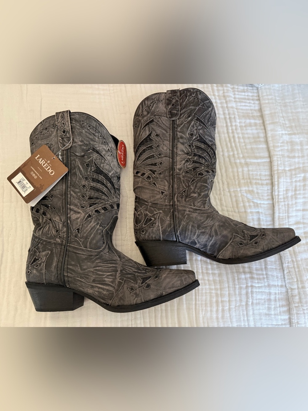 NWT Laredo Leather Stevie Western Boot Women’s Size 8